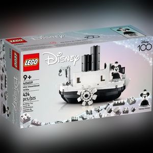 Disney Mini Steamboat Willie Lego